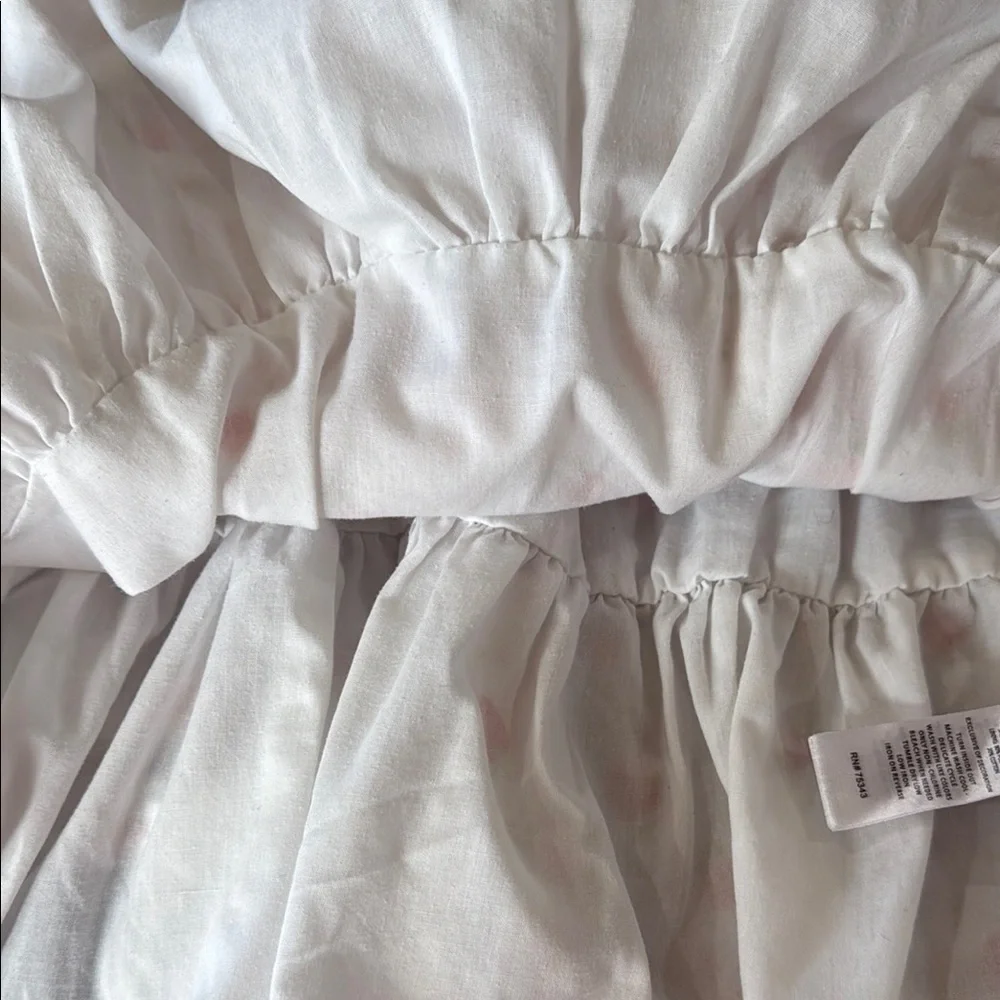 Joie Pink and White Strawberry Dress - Picture 7 of 8